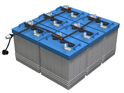 Battery Bank Wiring - Leading Edge Turbines & Power Solutions
